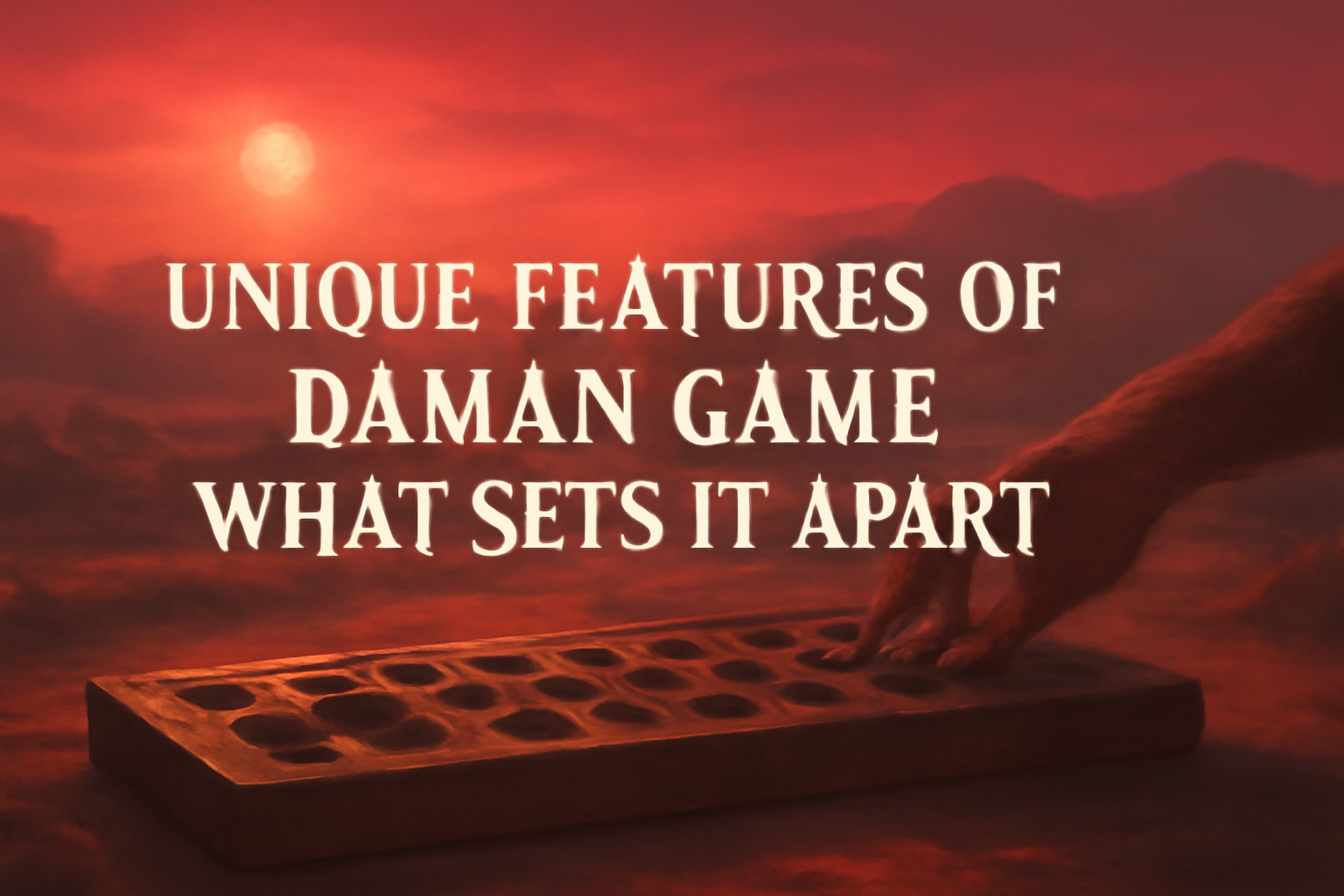 A graphic representation of Daman Game status updates with a sleek design.