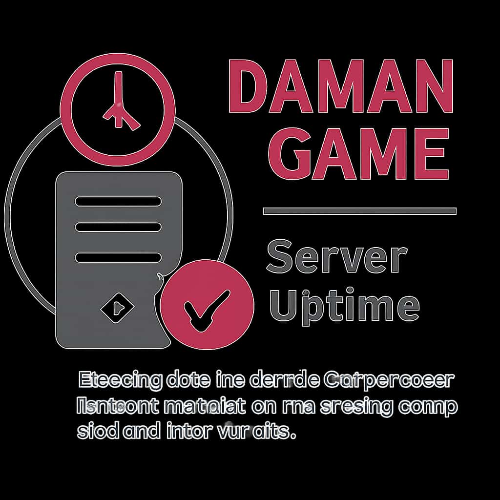 Diagram explaining Daman Game Server Uptime.