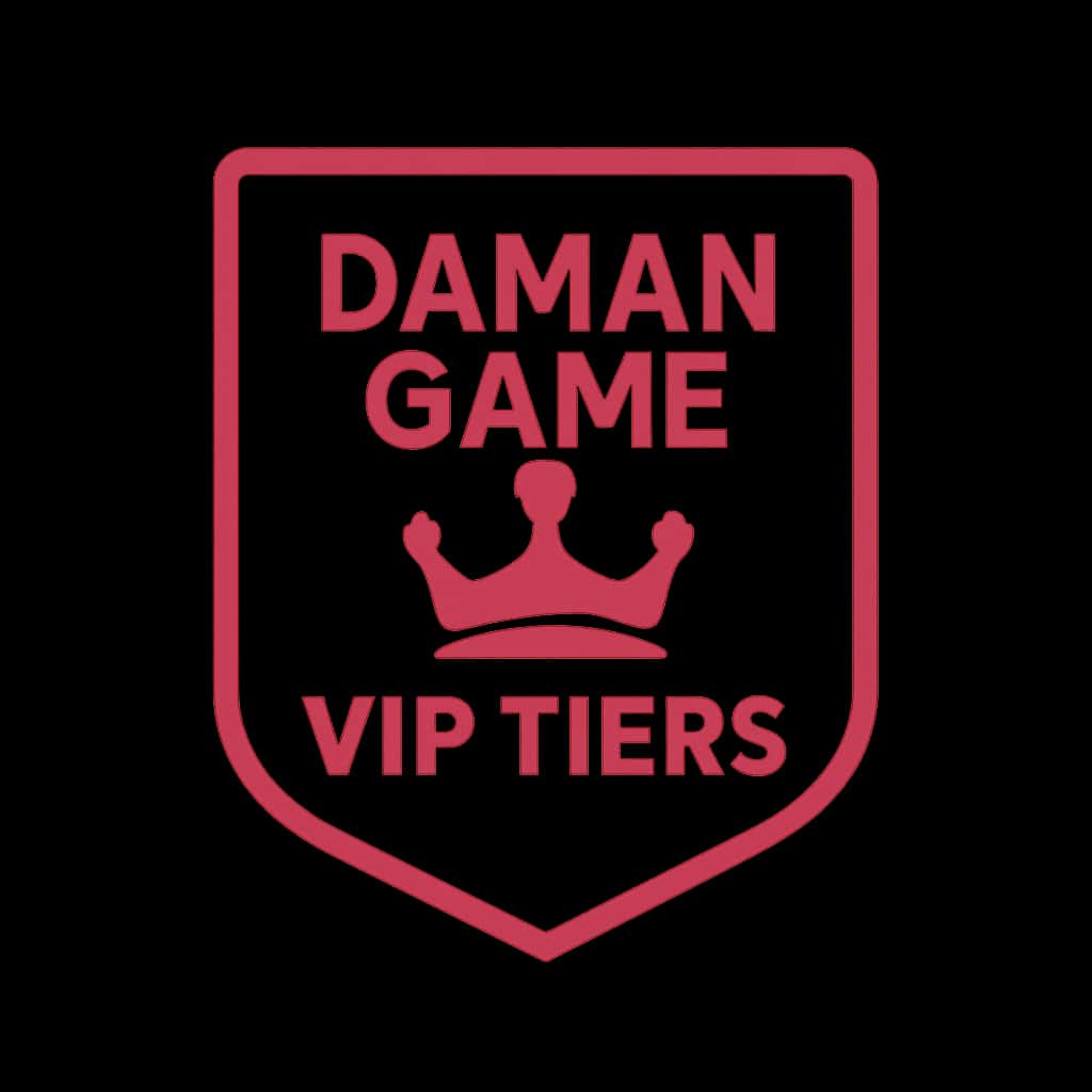 A minimal badge representing Daman Game VIP Tiers.