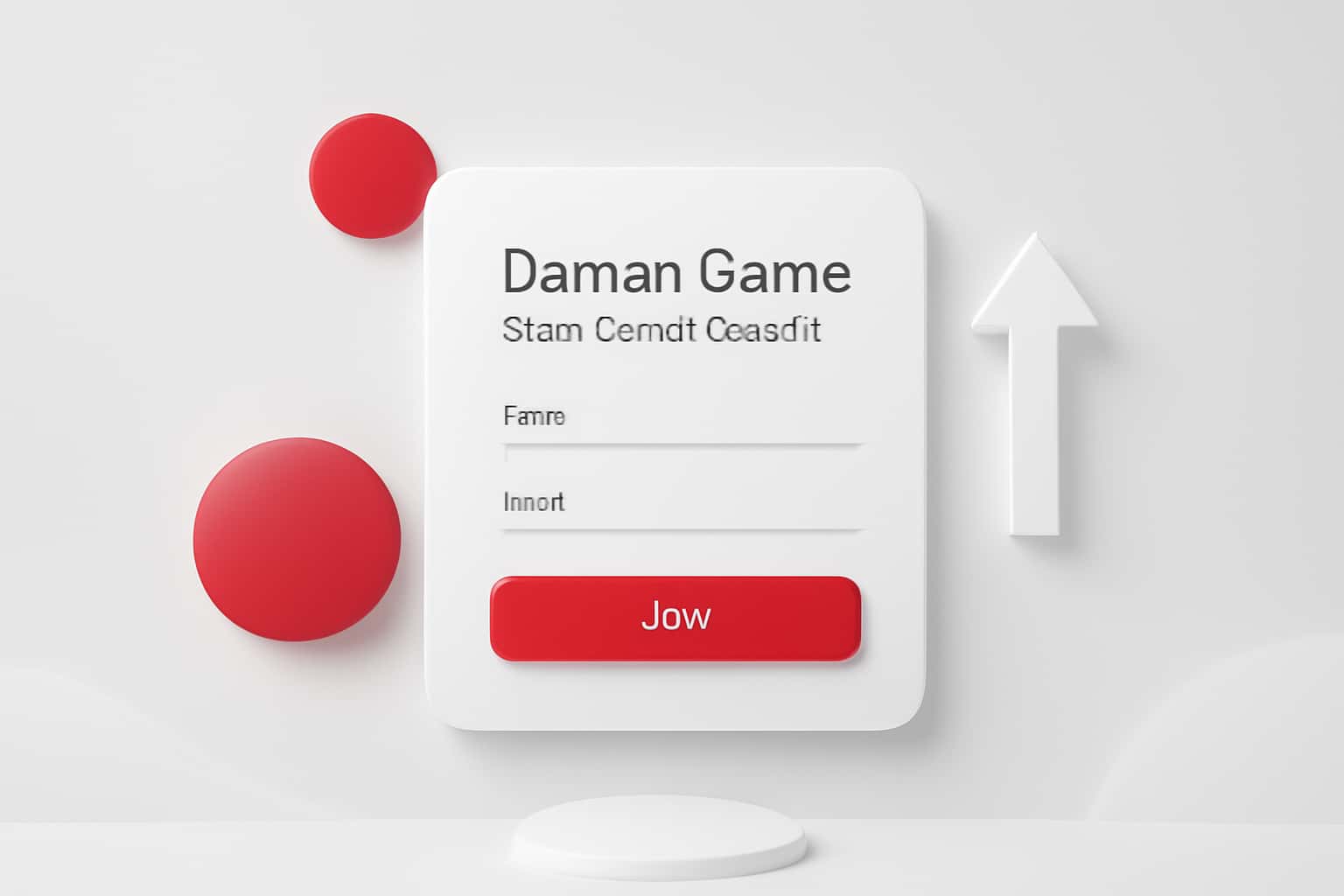 Daman Game Register - New Account Interface
